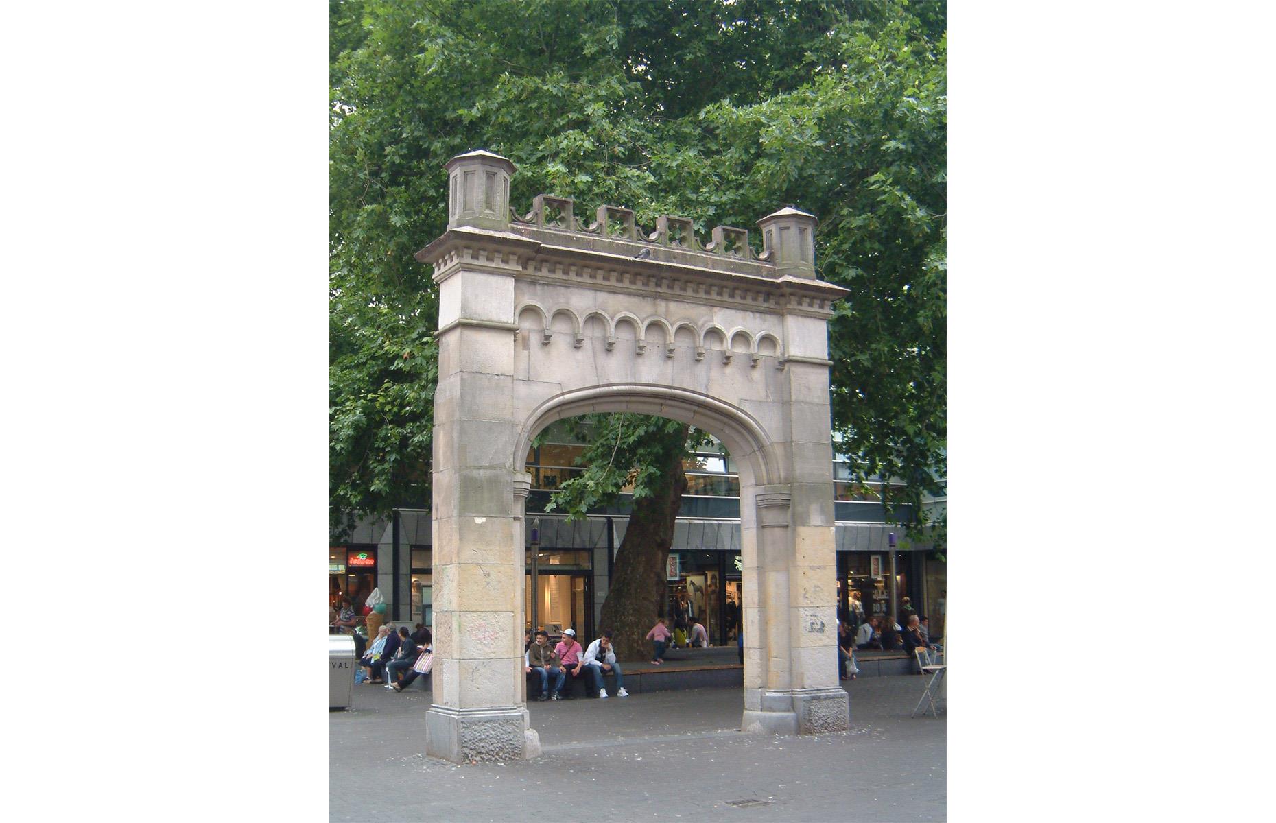 Restos del Hospital Coolsingel, Rotterdam, Países Bajos